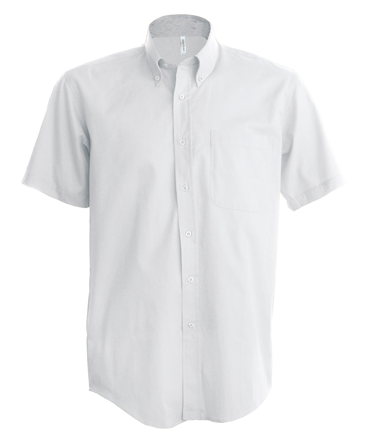 Men's Short-Sleeved Oxford Shirt - Image 3
