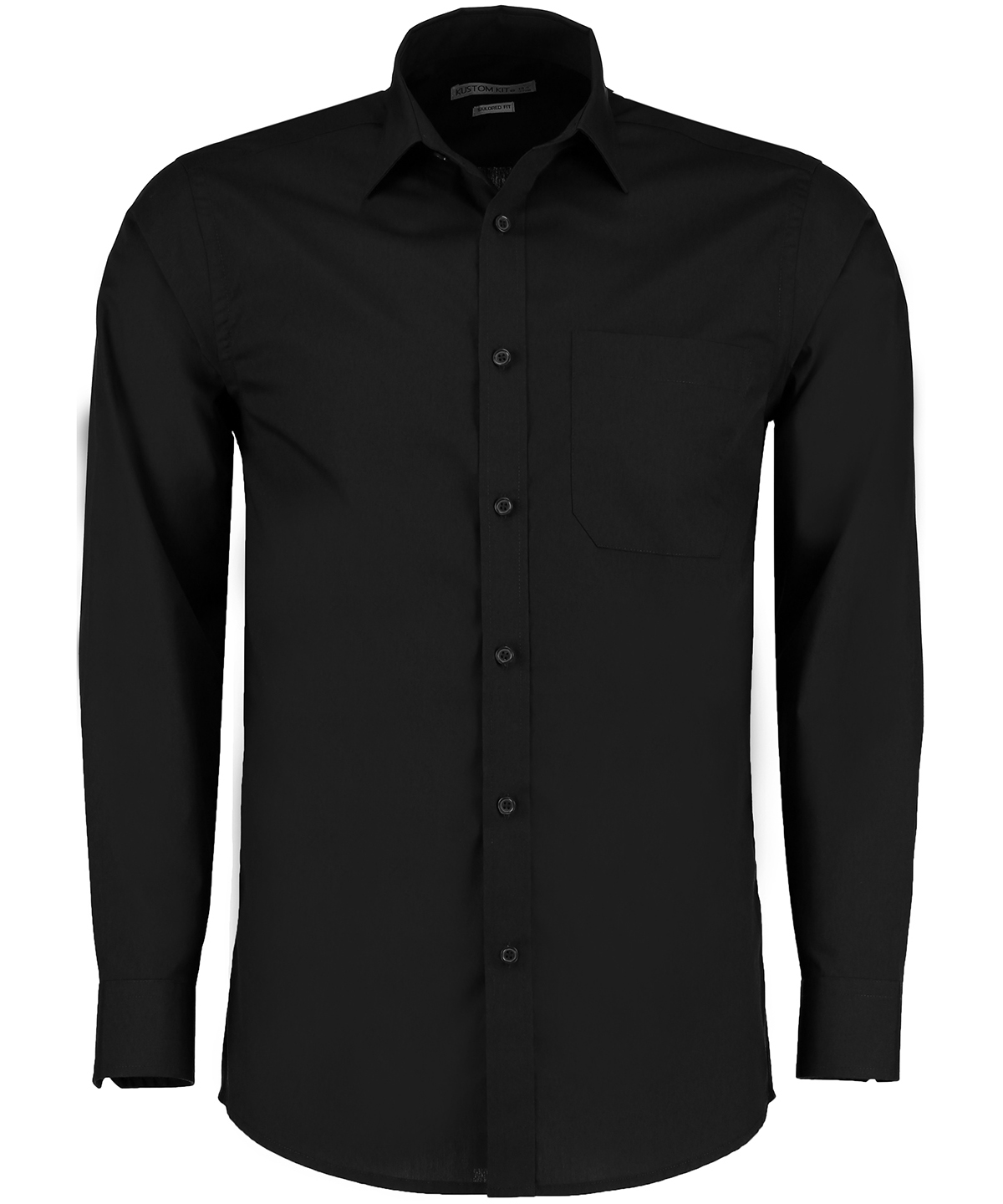 Poplin Shirt Long-Sleeved (Tailored Fit) - Image 2