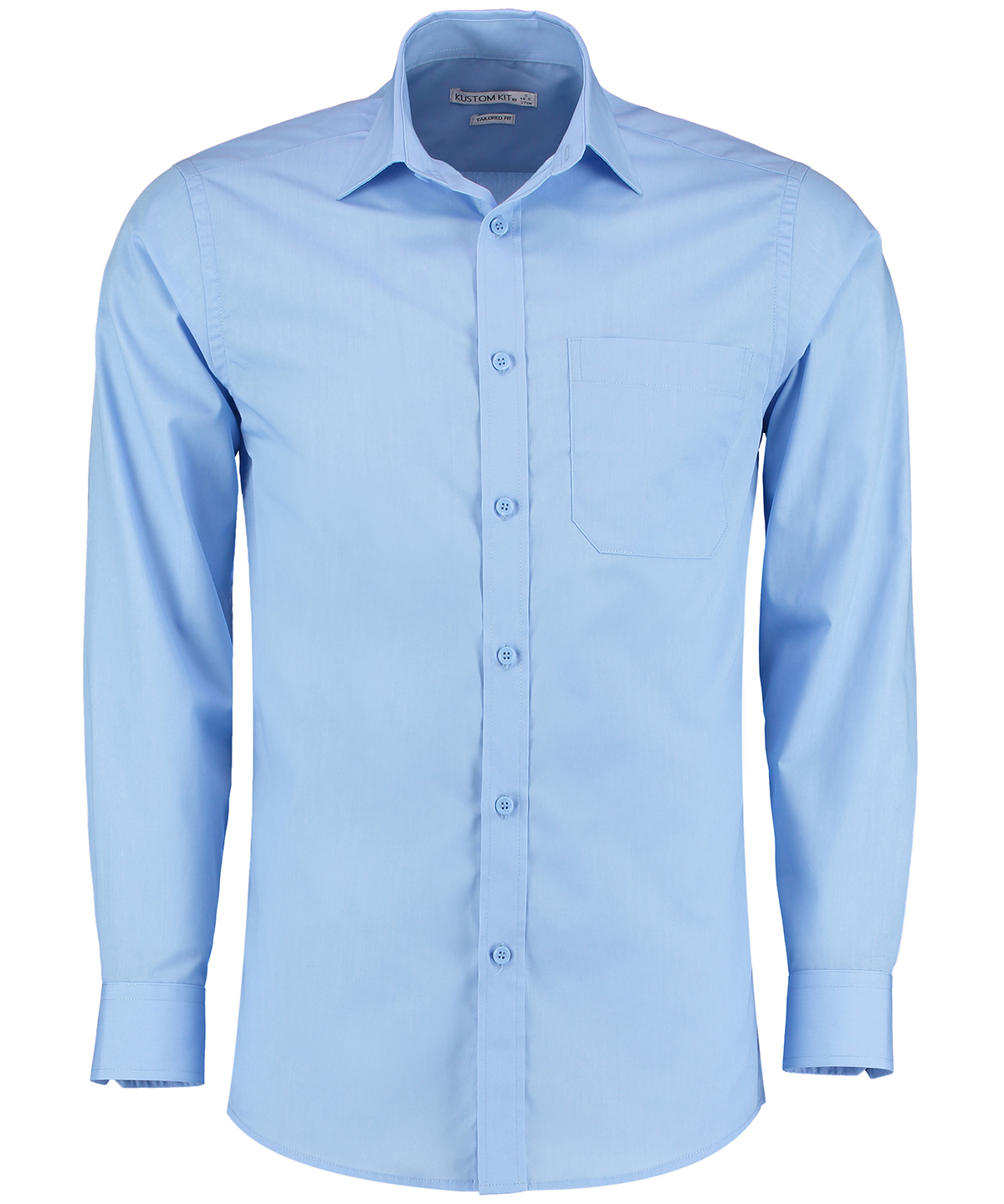 Poplin Shirt Long-Sleeved (Tailored Fit) - Image 5