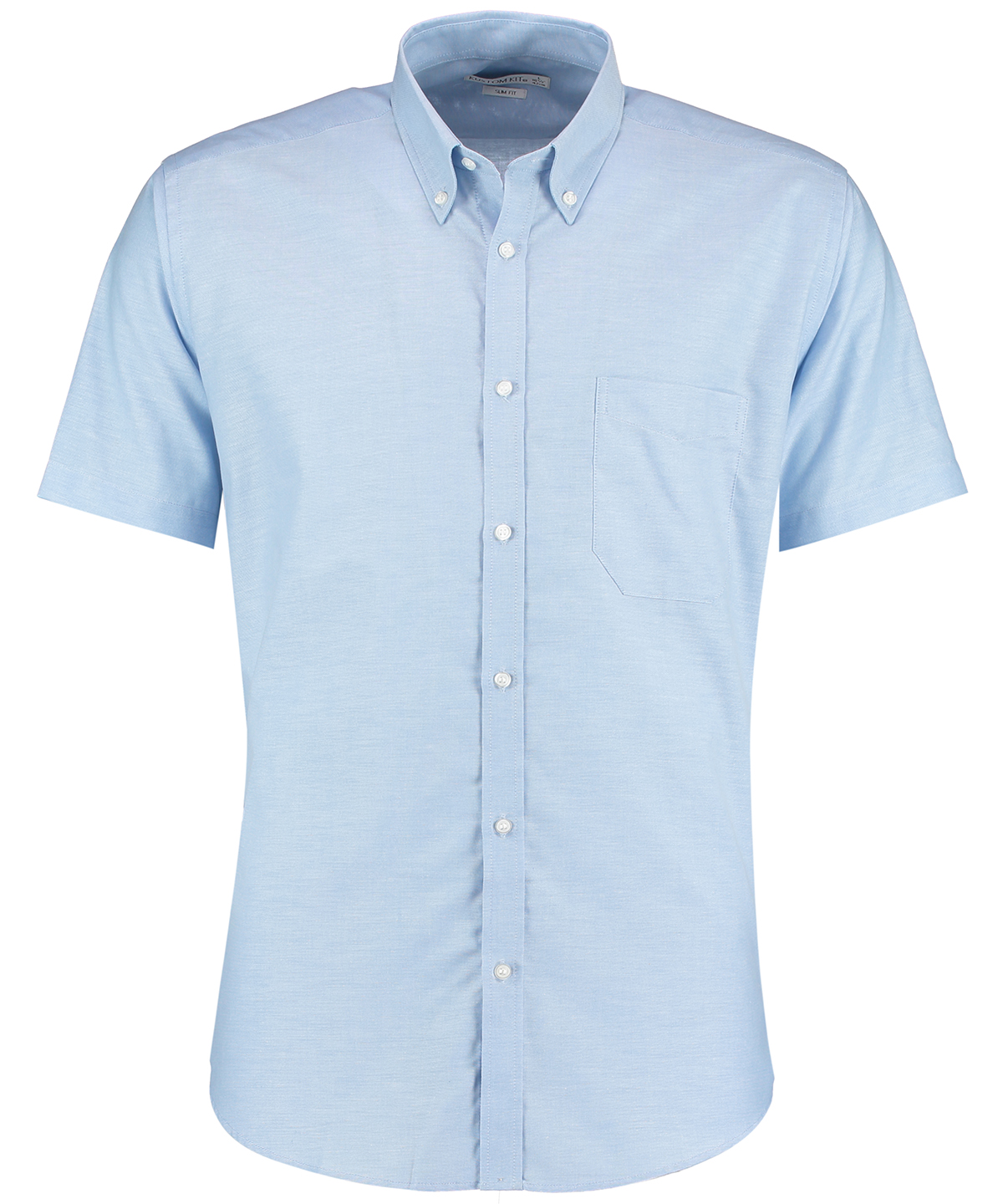 Slim Fit Workwear Oxford Shirt Short Sleeve - Image 2