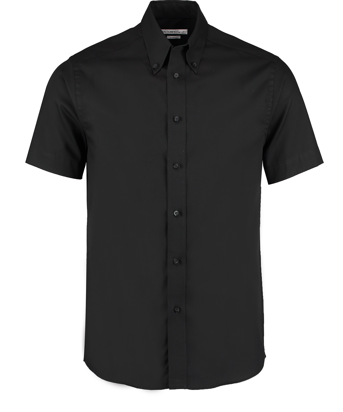 Premium Oxford Shirt Short-Sleeved (Tailored Fit) - Image 2