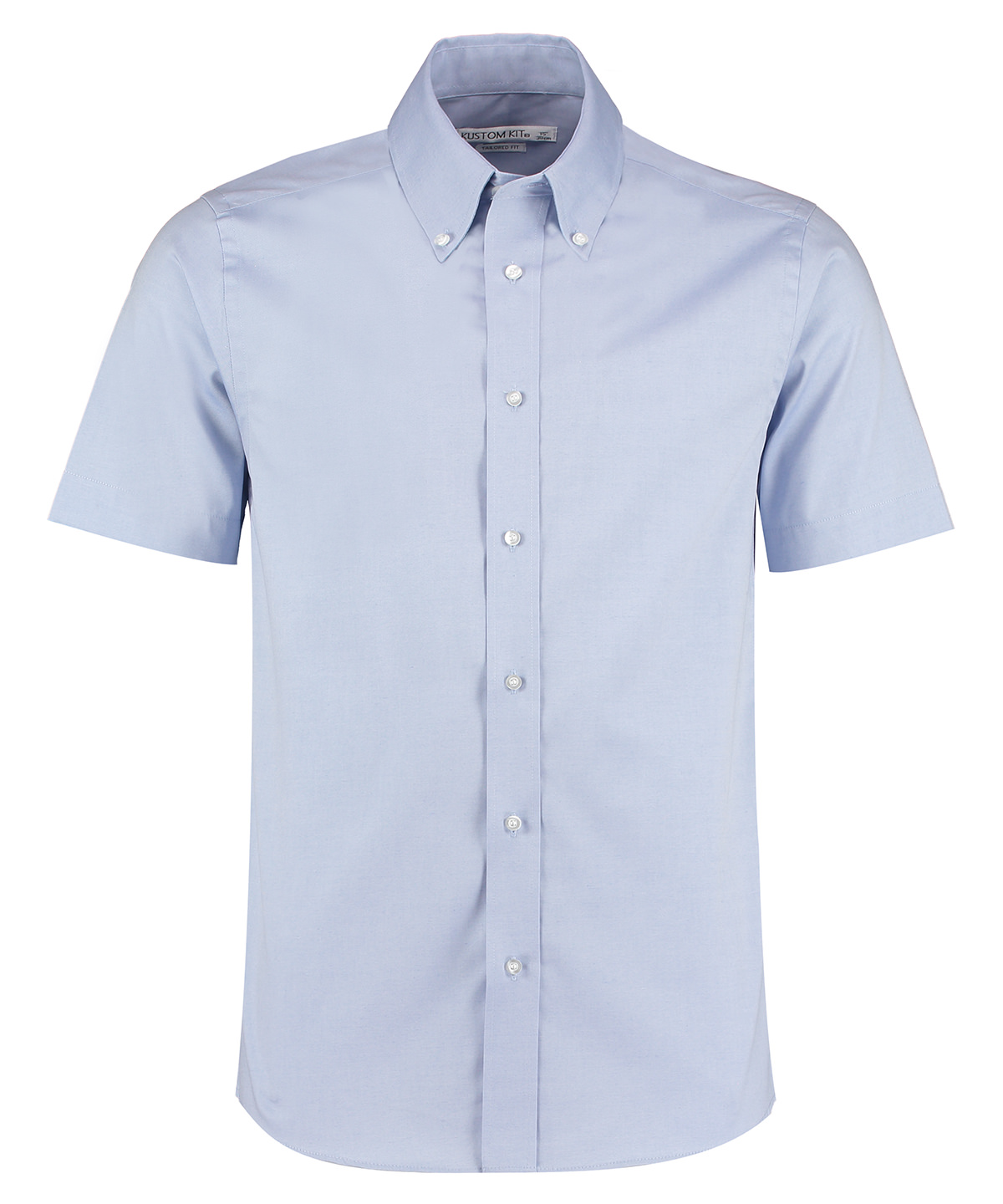 Premium Oxford Shirt Short-Sleeved (Tailored Fit) - Image 3