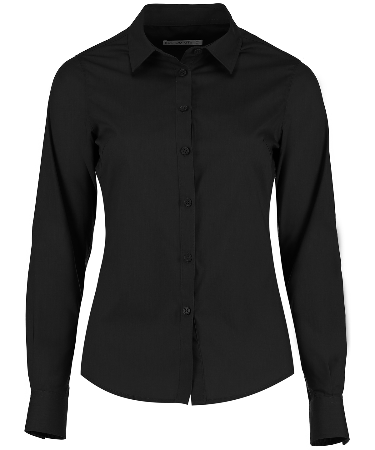 Women's Poplin Shirt Long Sleeve - Image 2