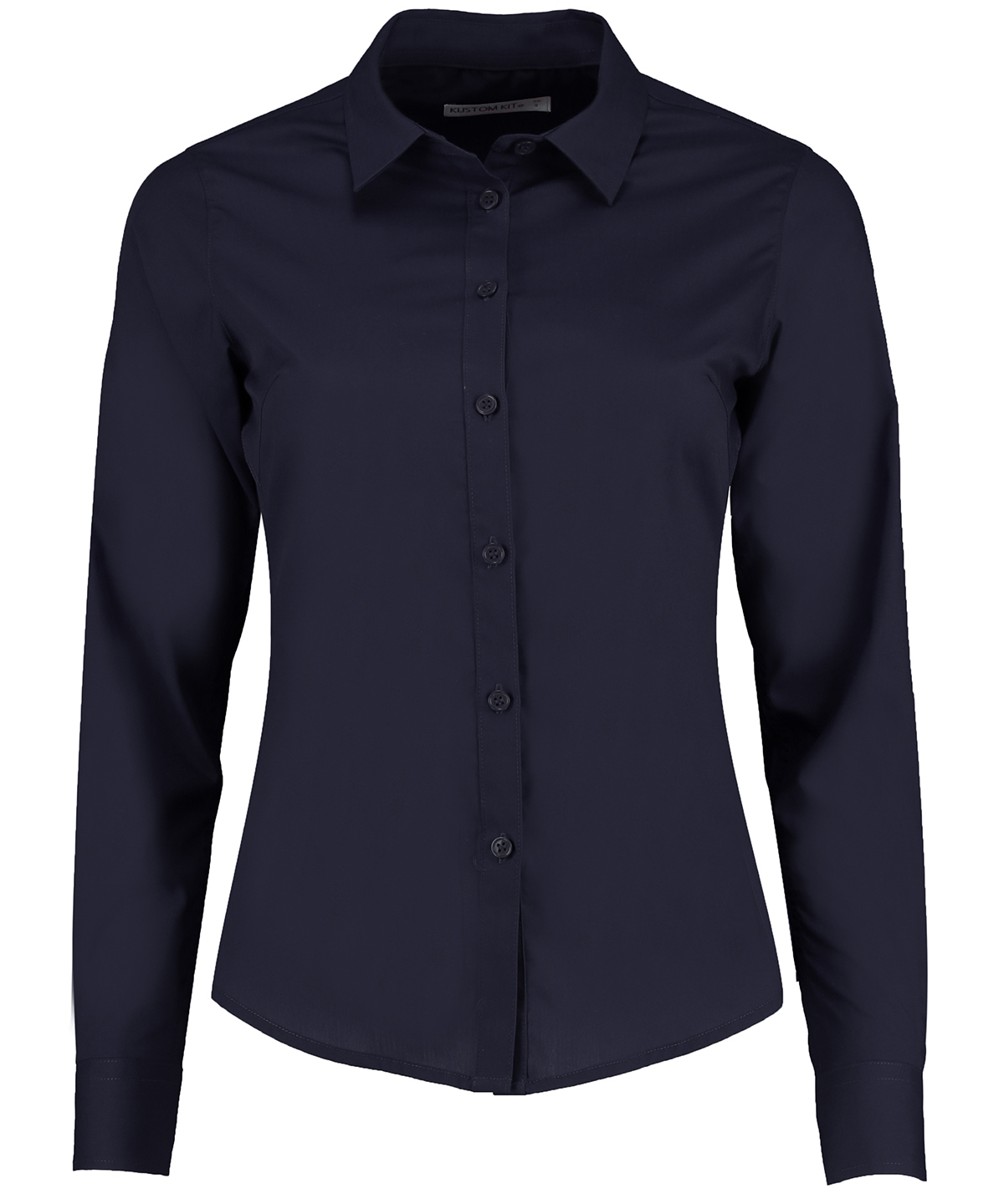 Women's Poplin Shirt Long Sleeve - Image 3