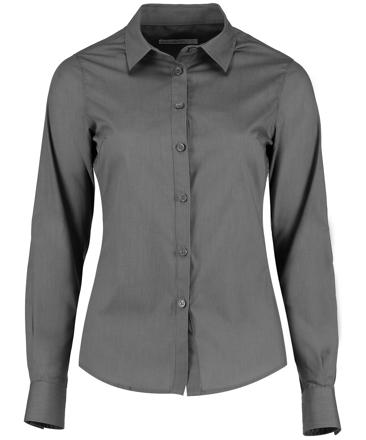 Women's Poplin Shirt Long Sleeve - Image 4