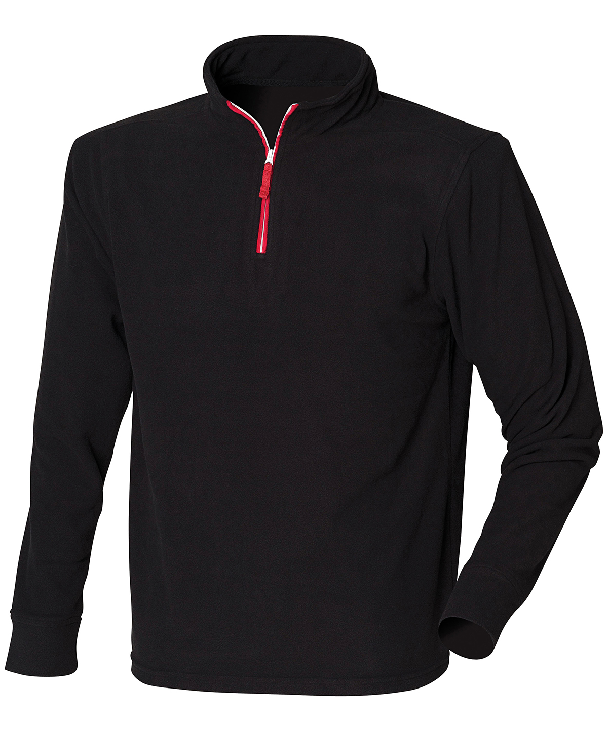 ¼ Zip Long Sleeve Fleece Piped - Image 2