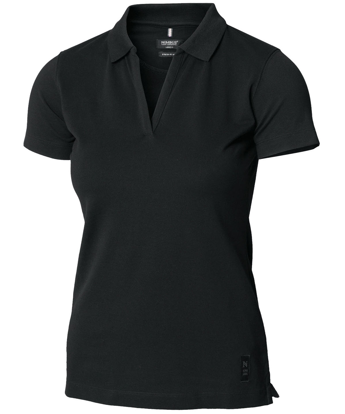 Women's Harvard V-Neck – Stretch Deluxe Polo - Image 2