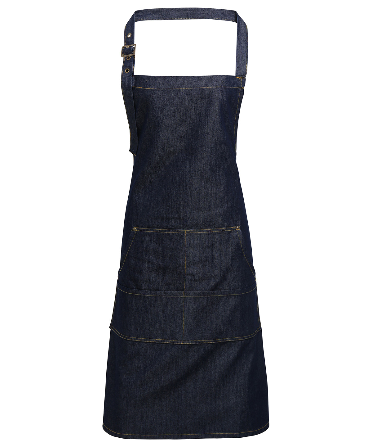 Premier Jeans Stitch Bib Apron - Image 3