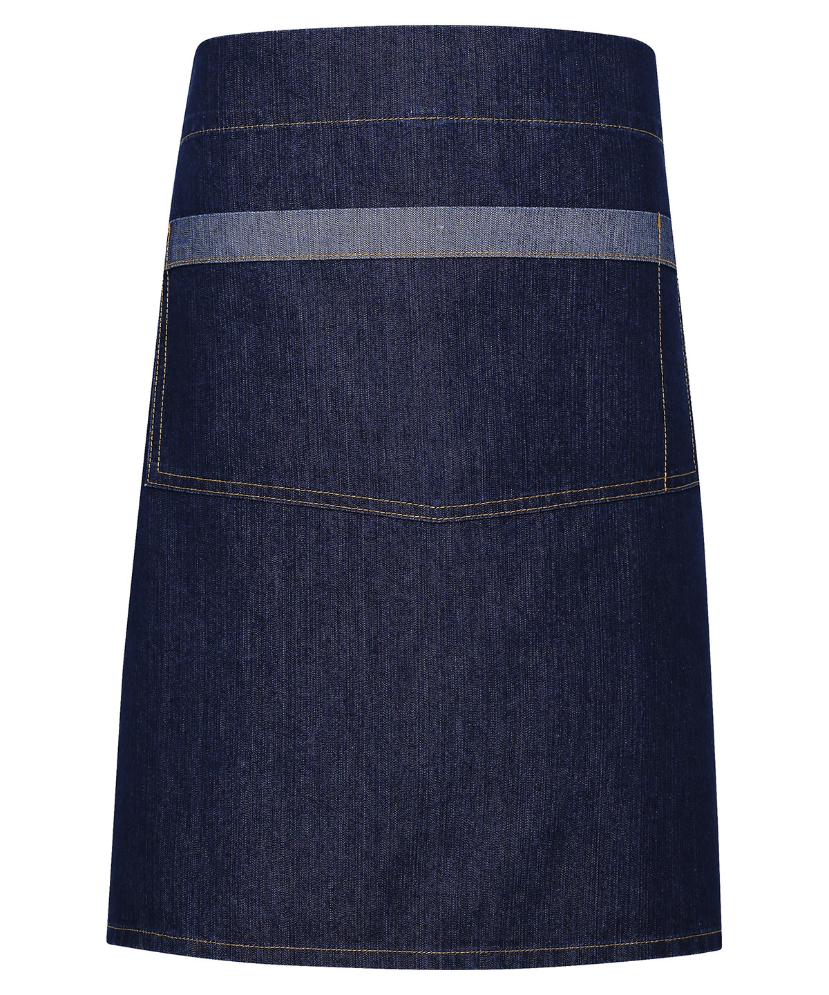 Premier Domain Contrast Denim Waist Apron - Image 3