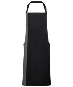 Alternative view of Premier Contrast Bib Apron