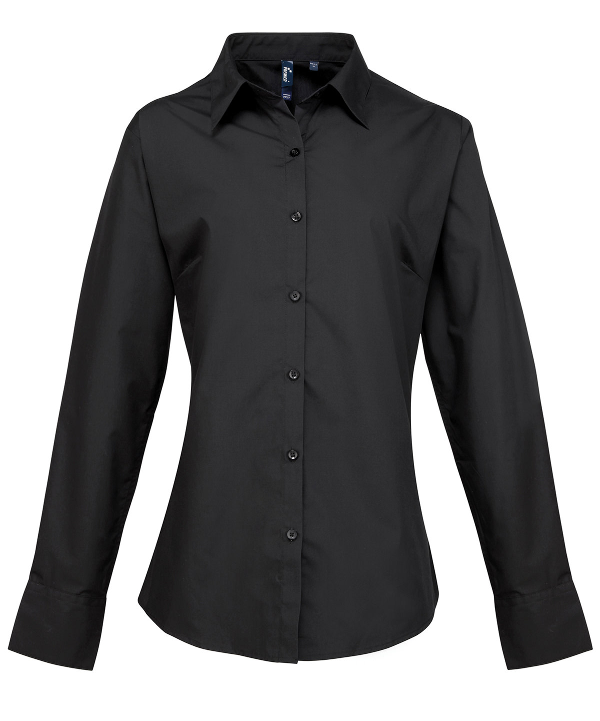Premier Women's Supreme Poplin Long Sleeve Shirt - Image 2