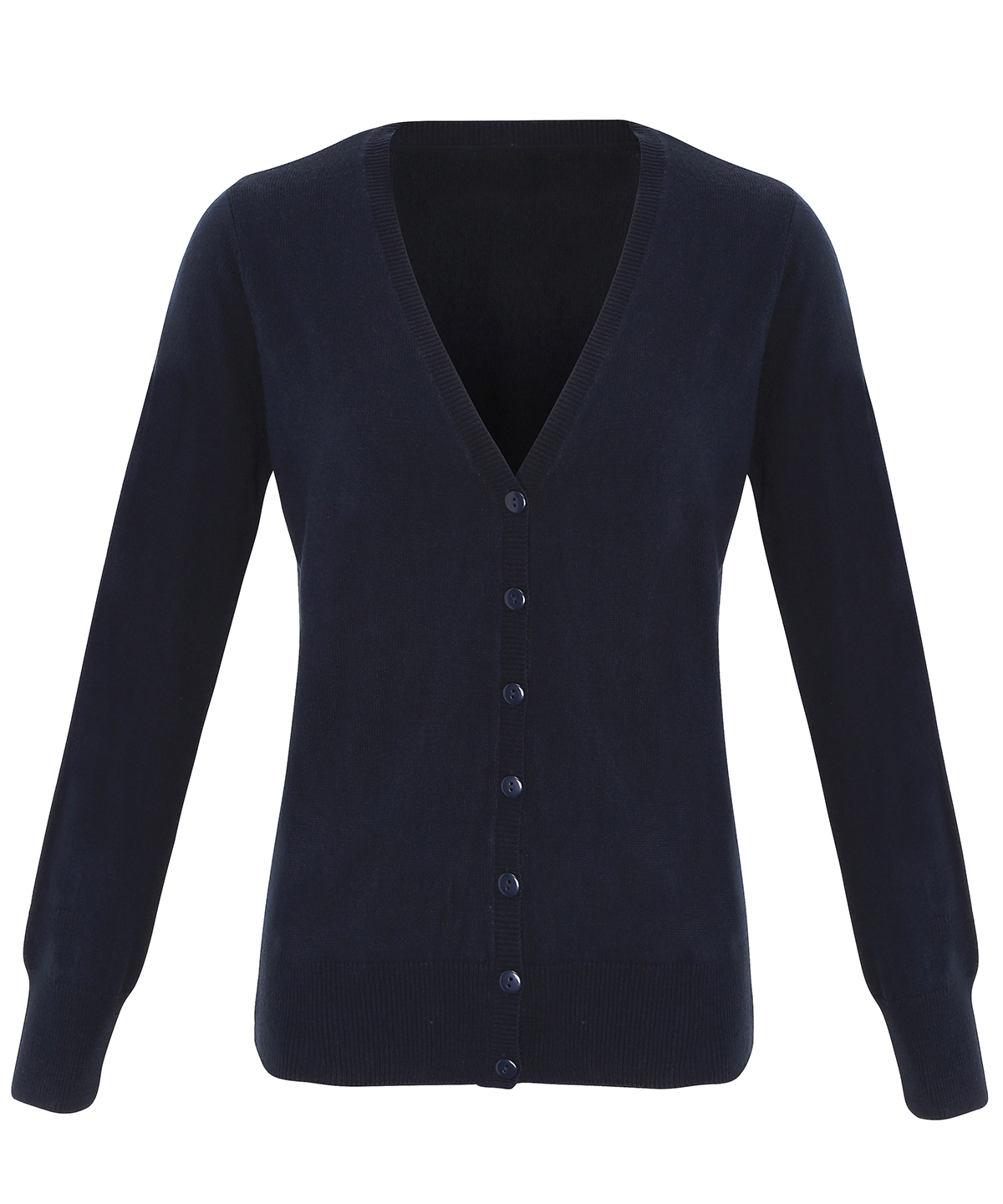 Premier Women's 'Essential' Acrylic Cardigan - Image 3