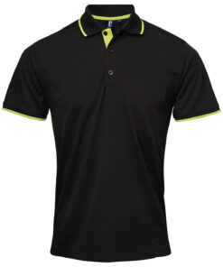 Alternative view of Premier Contrast Coolchecker® Polo