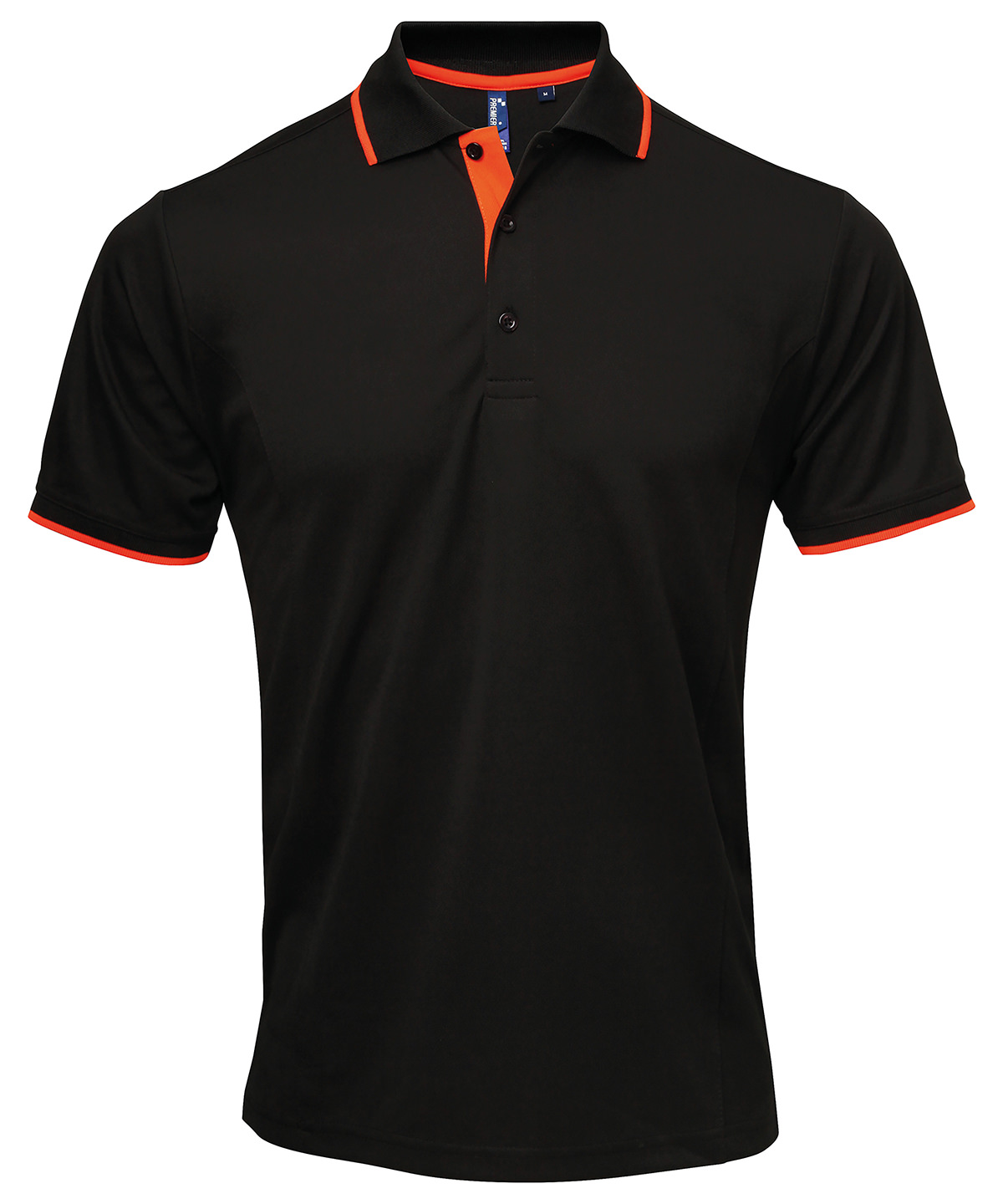 Premier Contrast Coolchecker® Polo - Image 3