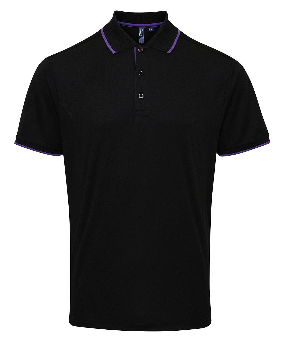 Premier Contrast Coolchecker® Polo - Image 4
