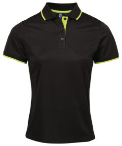 Alternative view of Premier Women's Contrast Coolchecker® Polo