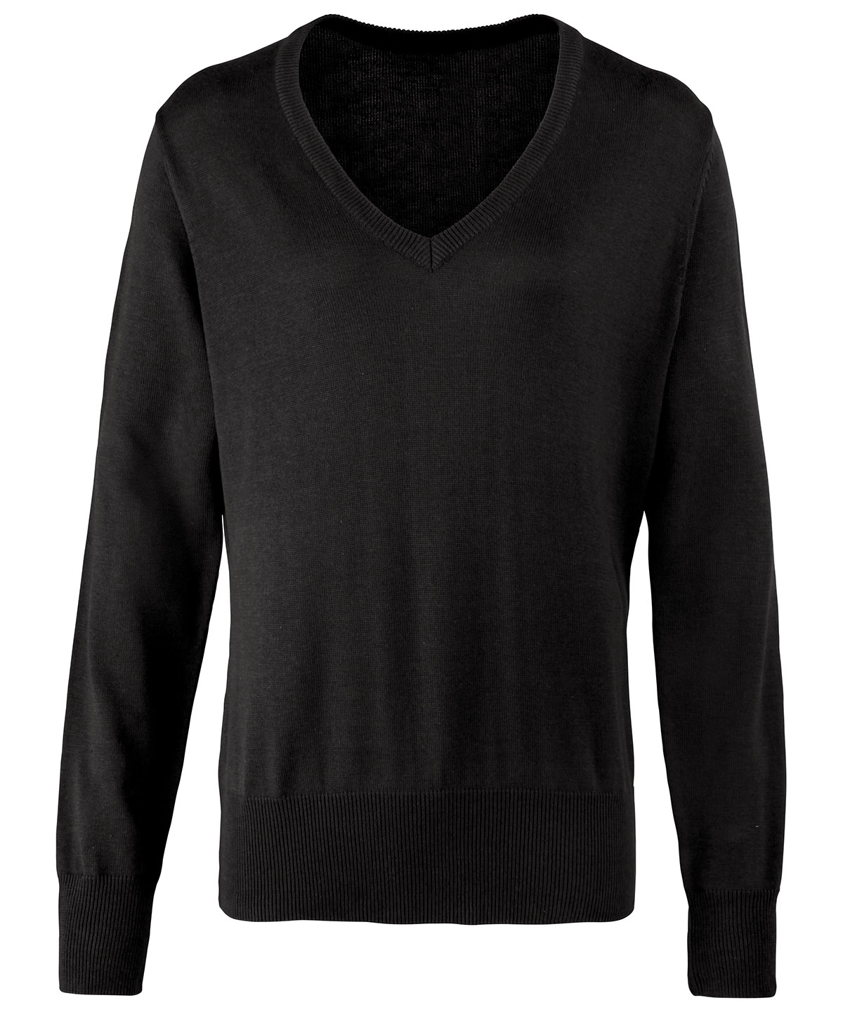 Premier Women's V-Neck Knitted Sweater - Image 2