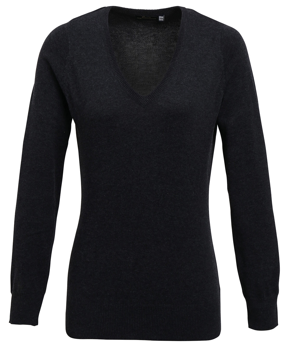 Premier Women's V-Neck Knitted Sweater - Image 3