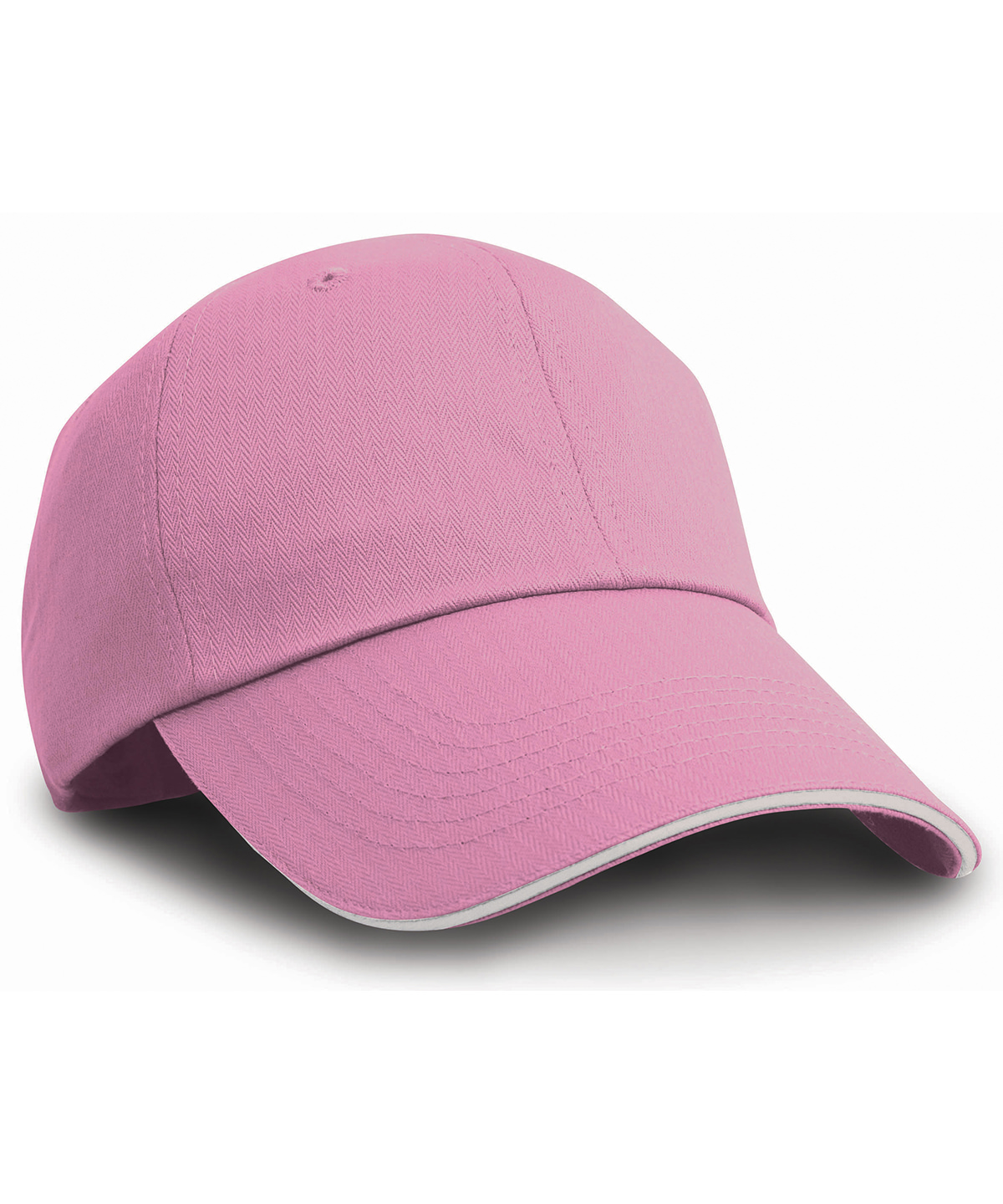 Herringbone Cap With Sandwich Peak - Image 4