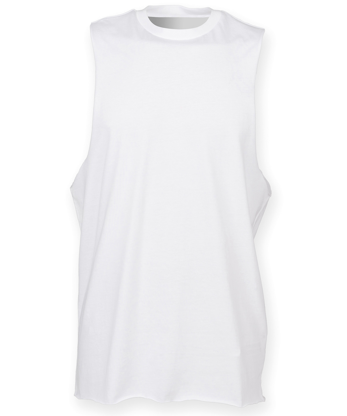 High Neck Slash Armhole Vest - Image 4