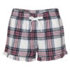 White/Pink Check