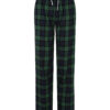 Navy/Green Check