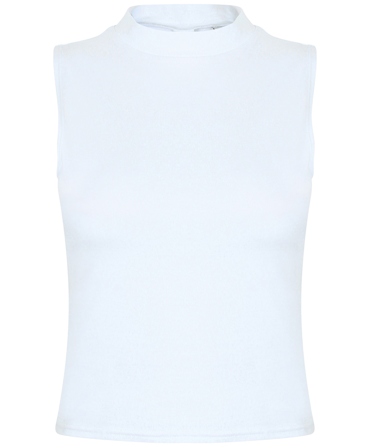 Women's High Neck Crop Vest - Image 3
