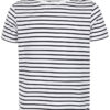 White/Oxford Navy
