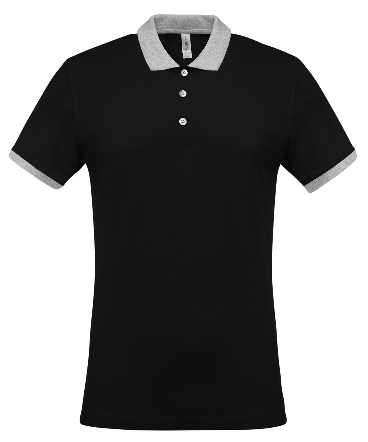 Two-Tone Piqué Polo Shirt - Image 2