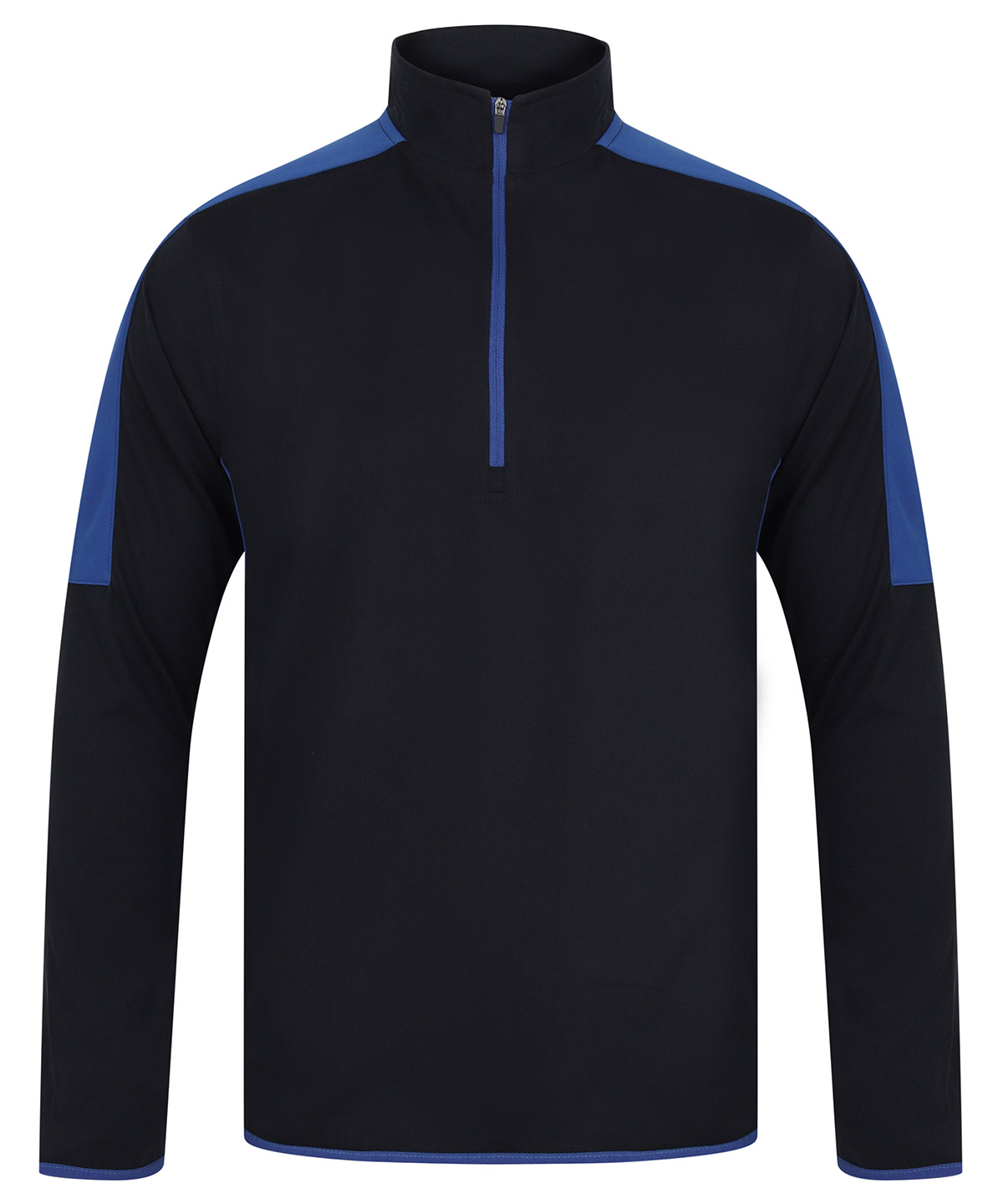¼ Zip Mid-Layer With Contrast Panelling - Image 4