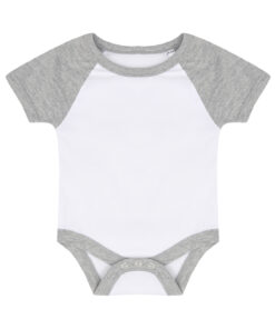 Alternative view of Essential Short-Sleeved Baseball Bodysuit