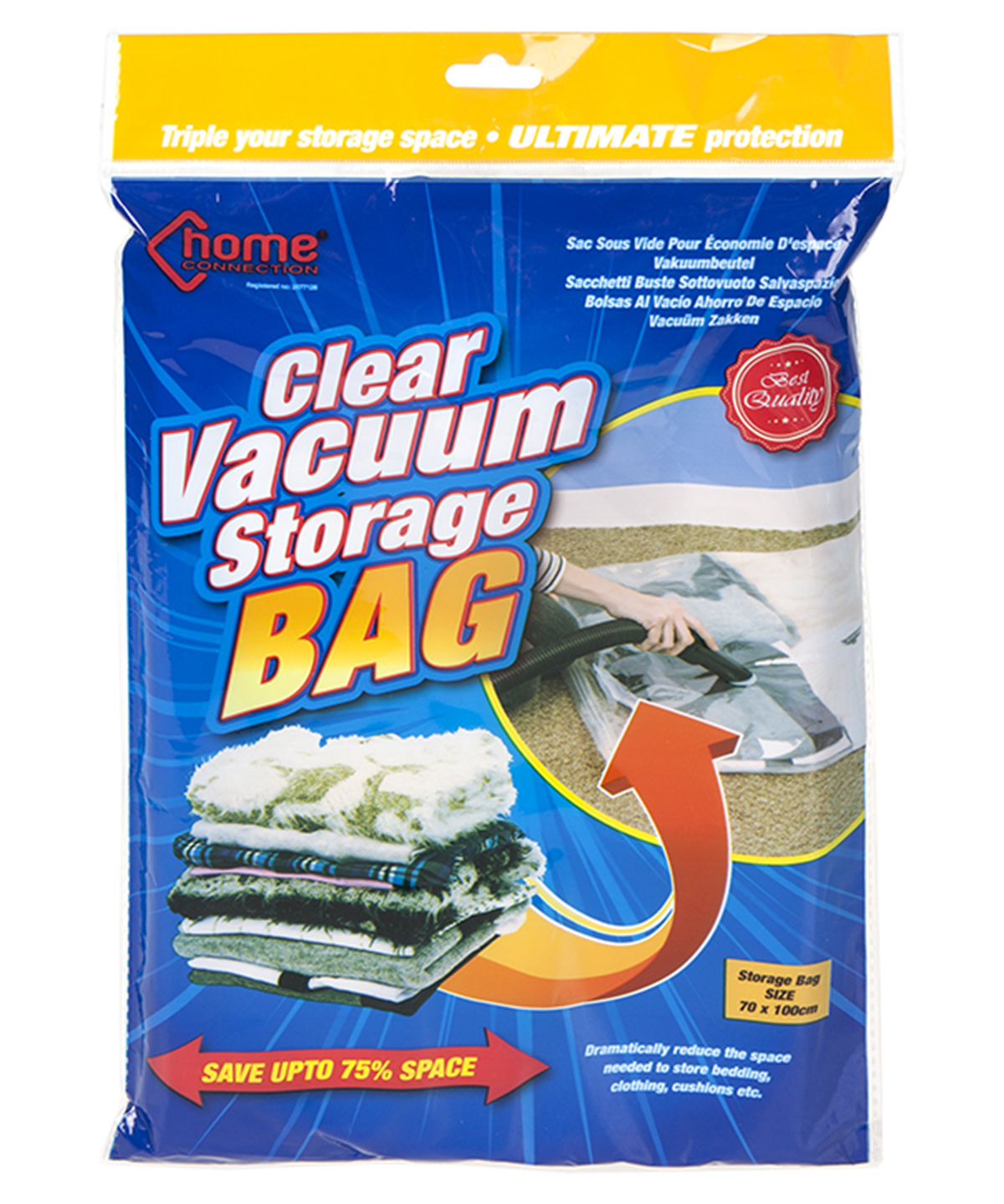 Clear Vacuum Storage Bag - Image 2