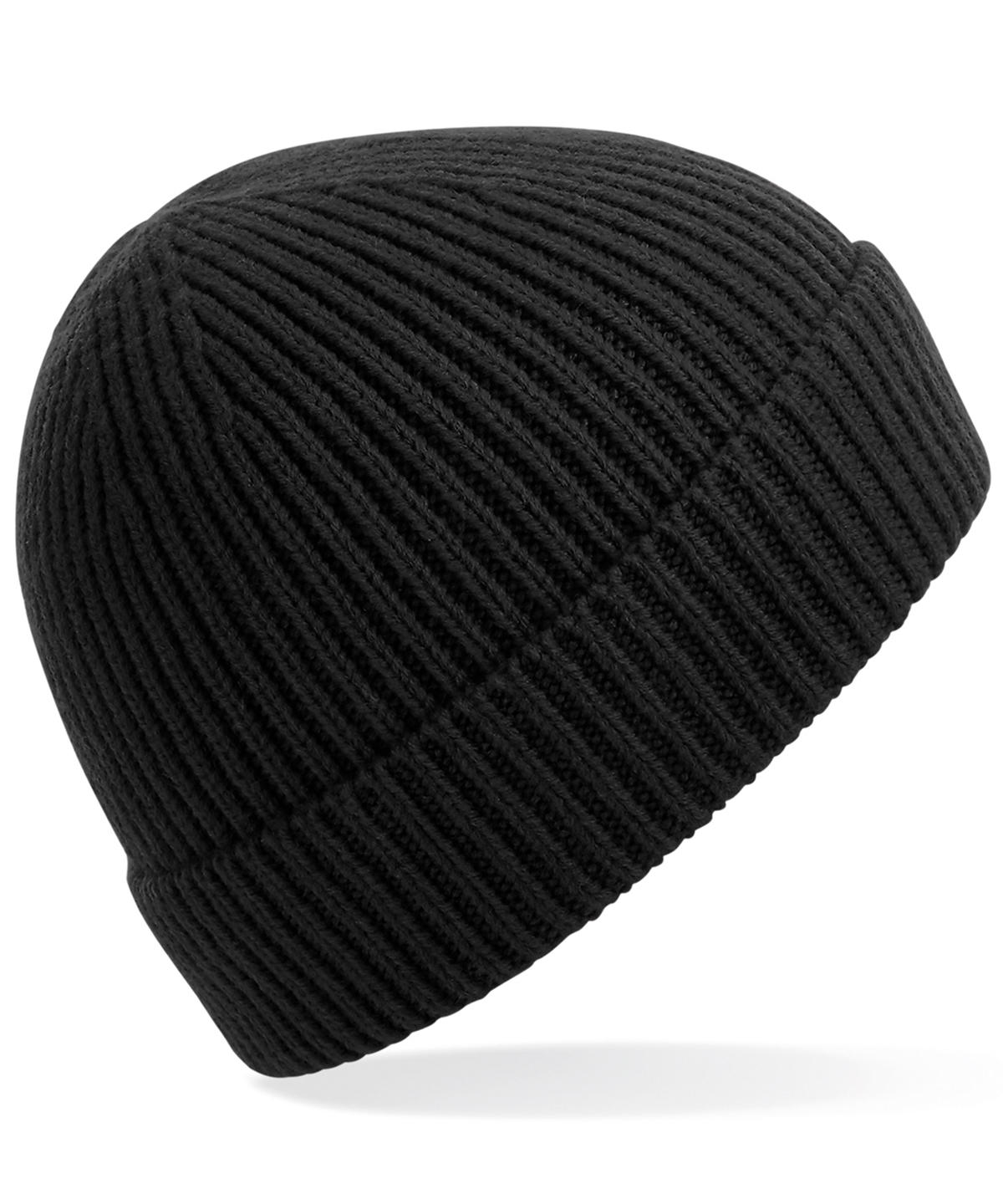 Engineered Knit Ribbed Beanie - Image 2