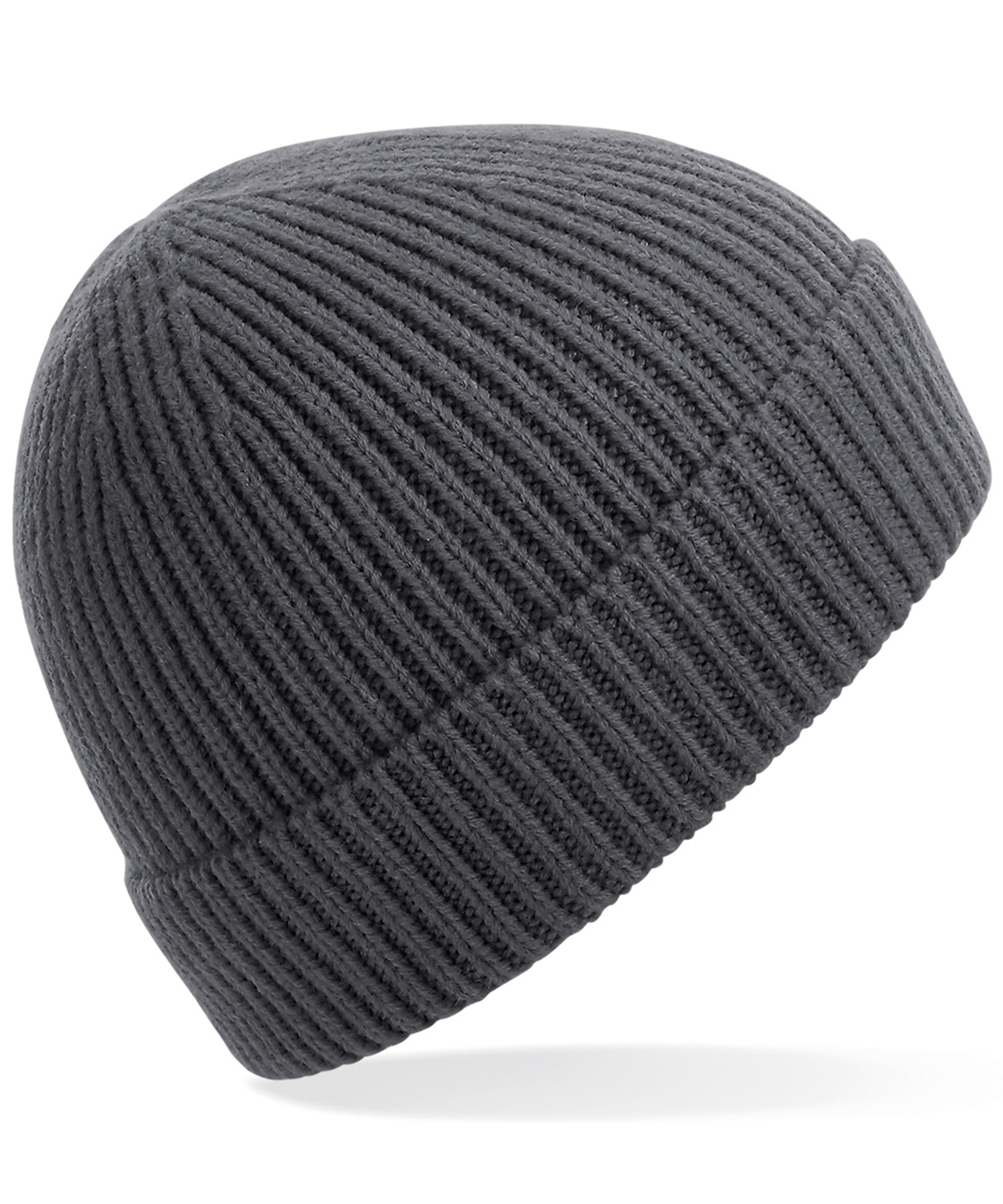 Engineered Knit Ribbed Beanie - Image 4
