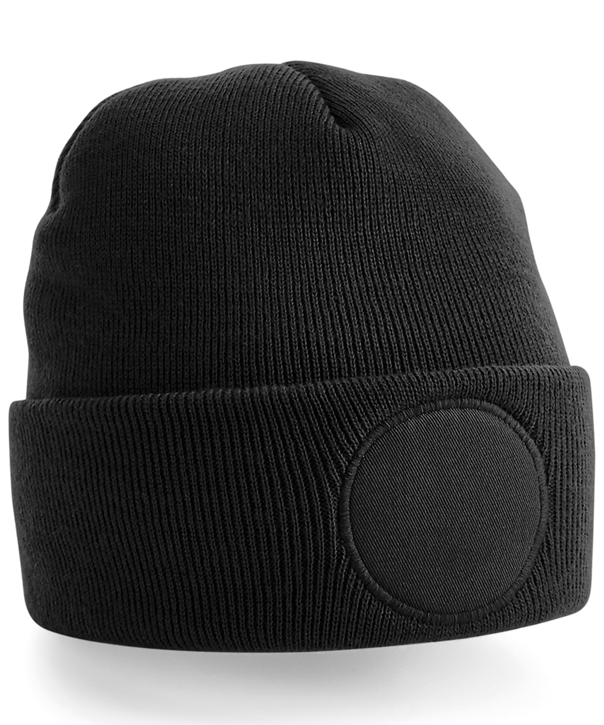 Circular Patch Beanie - Image 2