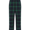 Navy/Green Check