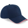 French Navy/Classic Red/White
