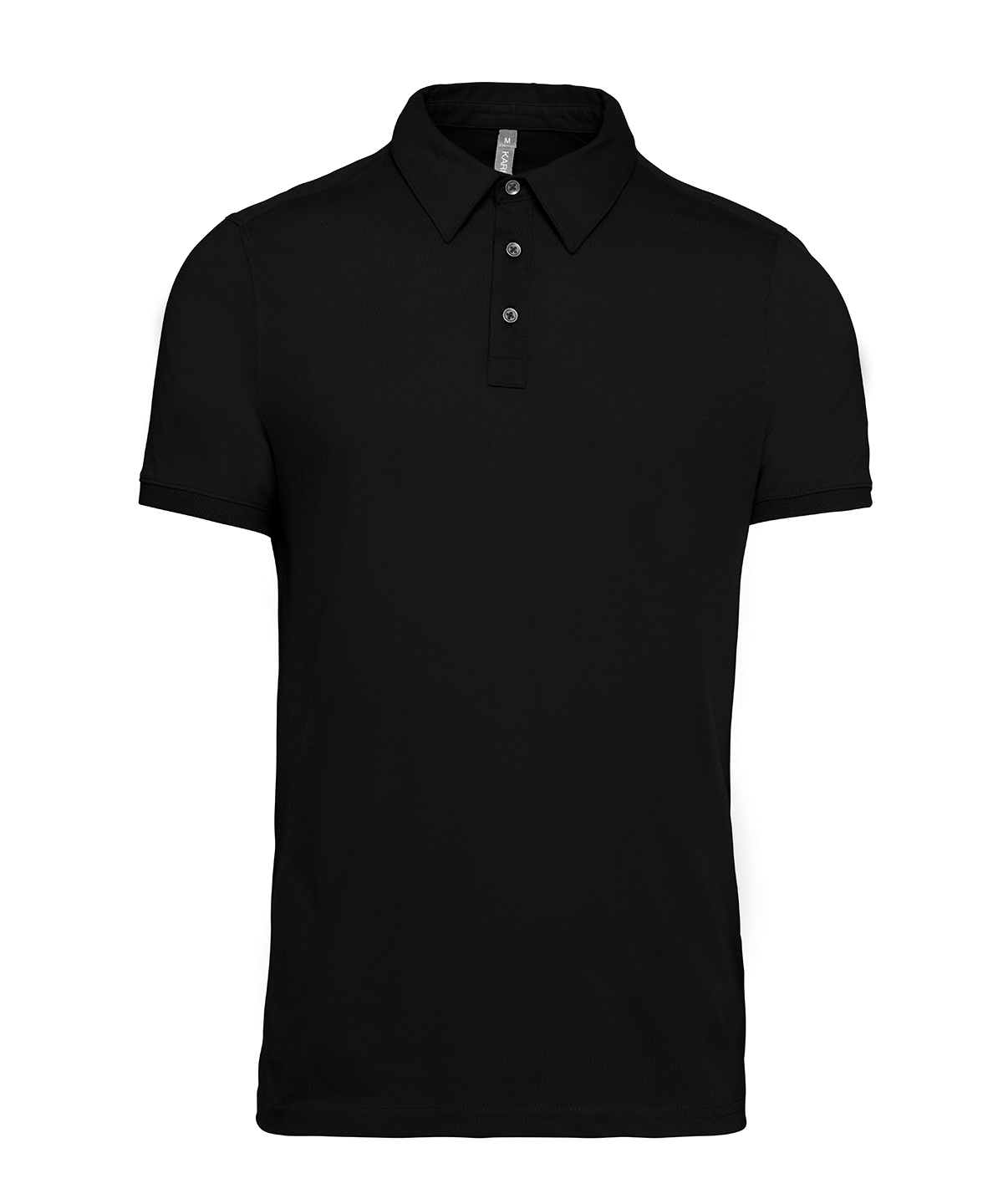 Jersey Knit Polo Shirt - Image 2