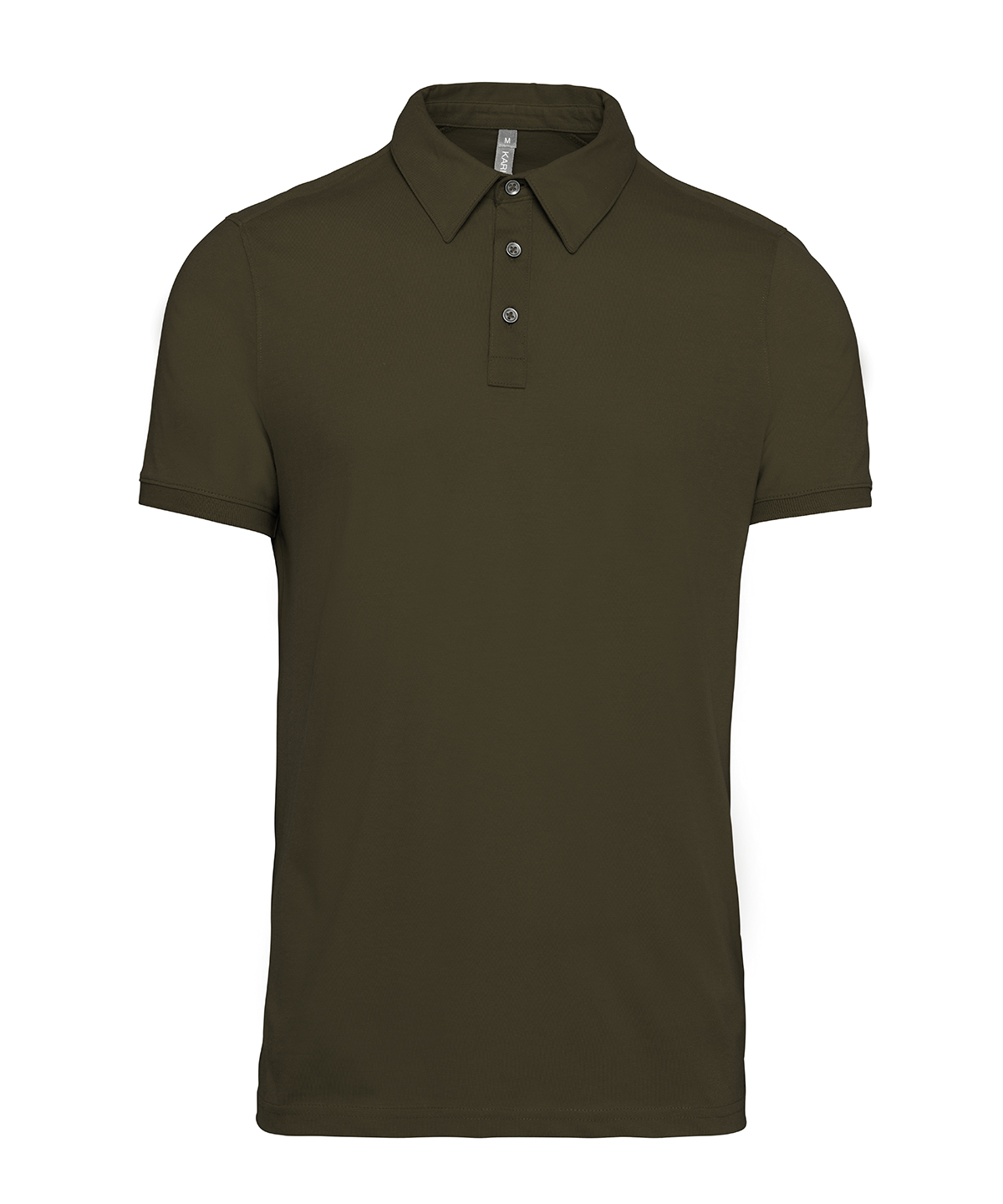 Jersey Knit Polo Shirt - Image 4