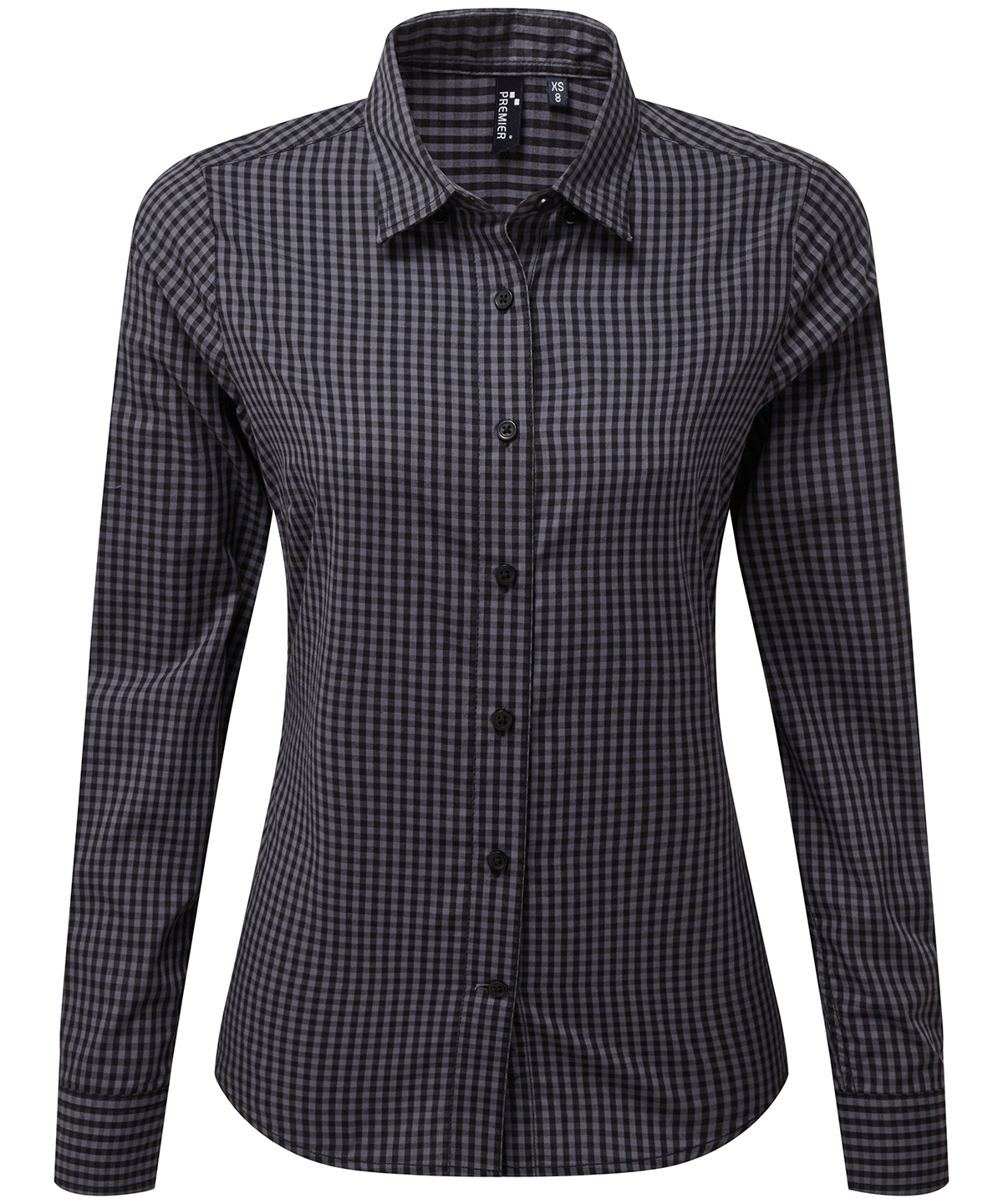 Premier Women's Maxton Check Long Sleeve Shirt - Image 6