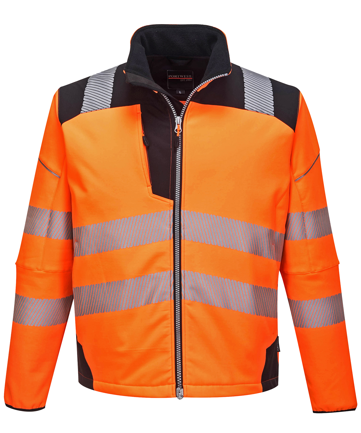 Pw3 Hi-Vis Softshell Jacket (T402) - Image 2