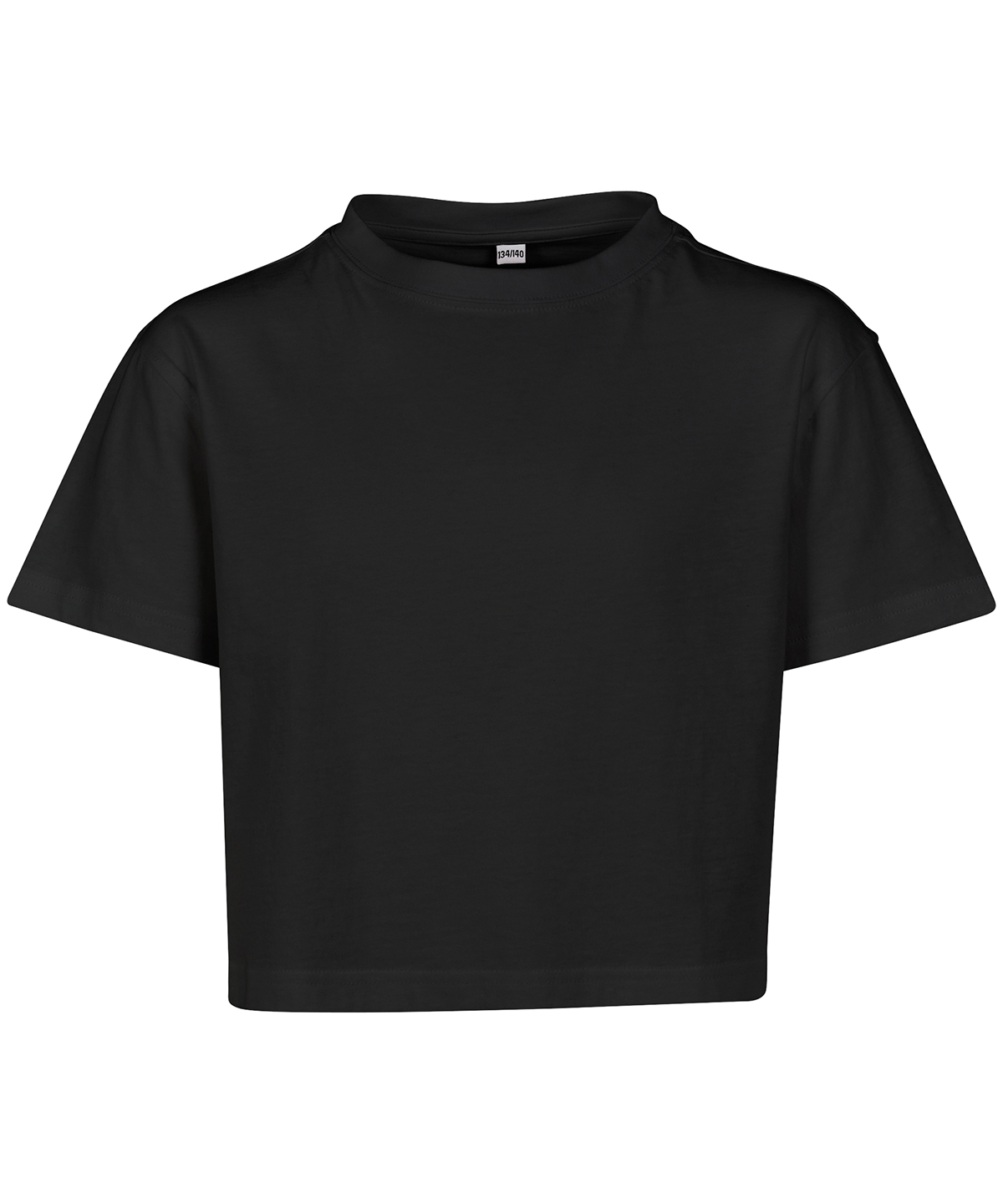 Girls Cropped Jersey Tee - Image 2