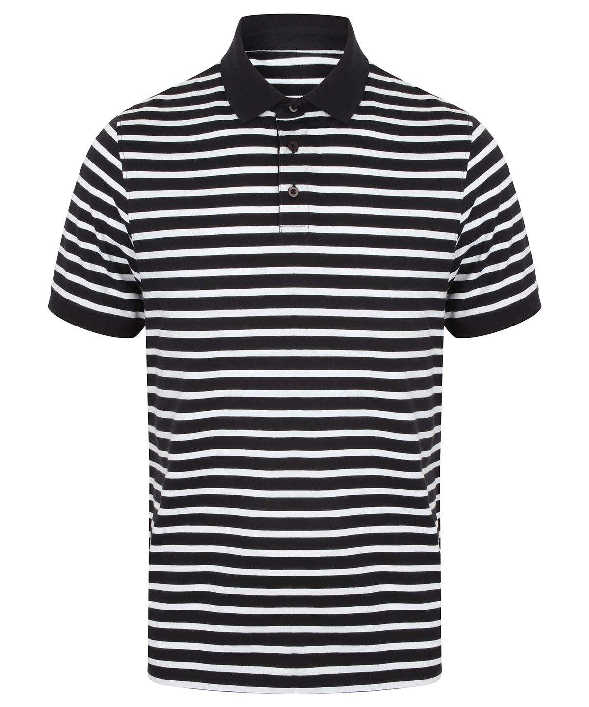 Striped Jersey Polo Shirt - Image 2