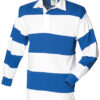 White & Royal White collar