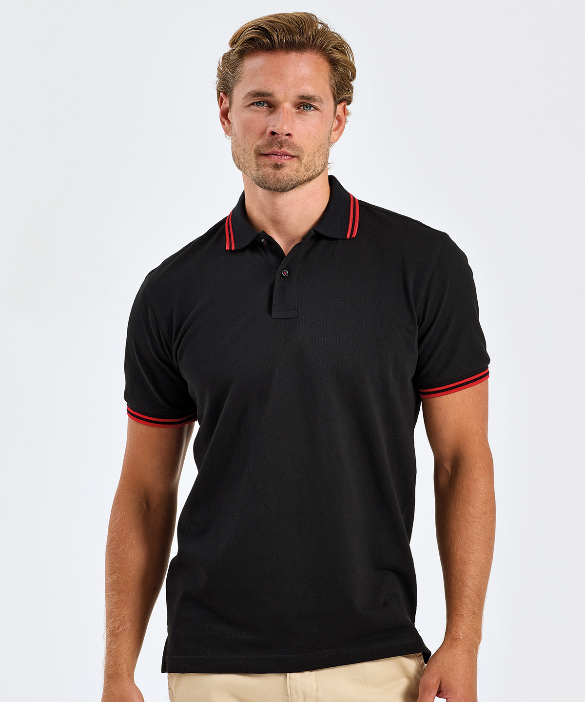 Men's Classic Fit Tipped Polo