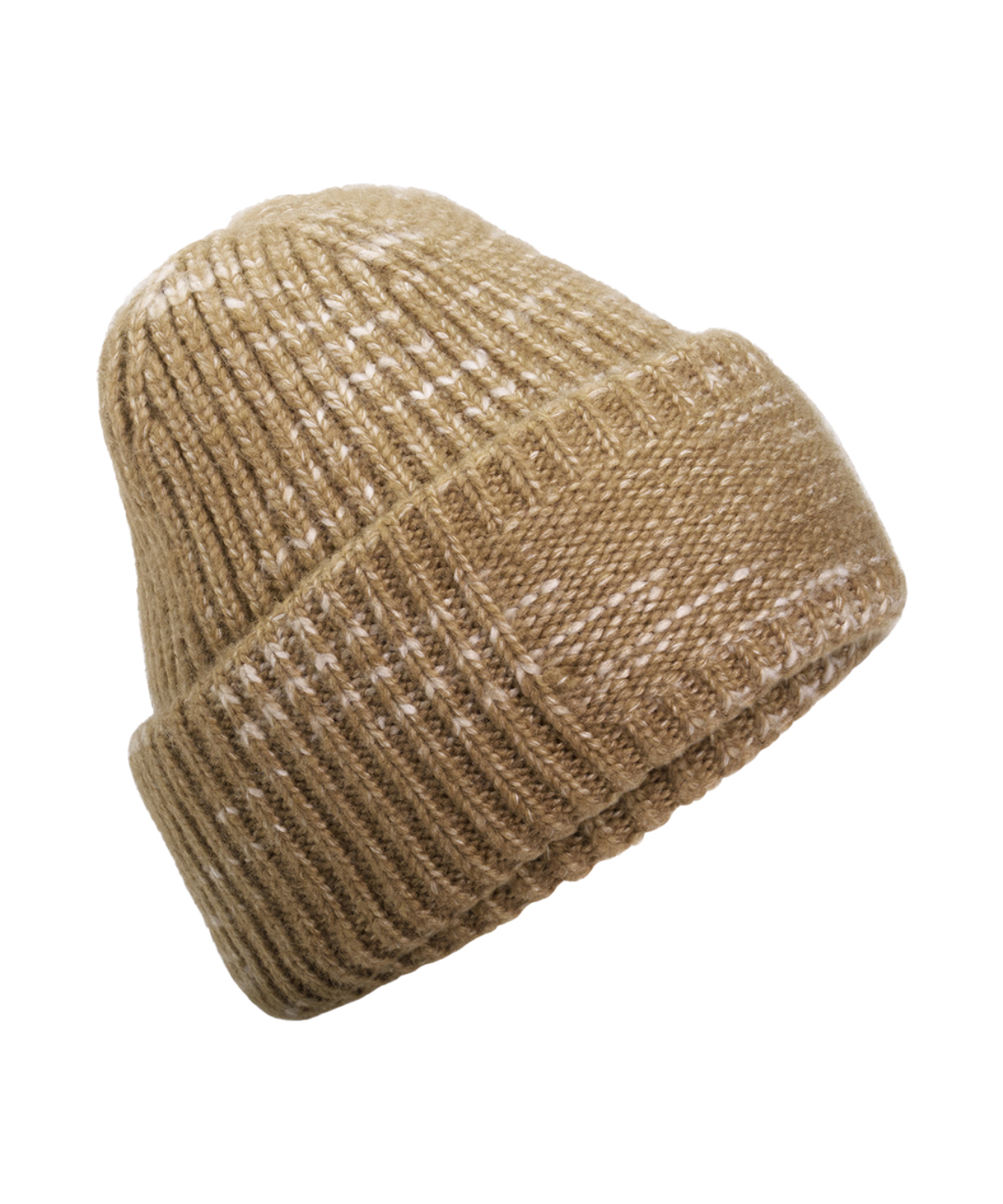 Chunky Knit Reverse Patch Beanie - Image 3