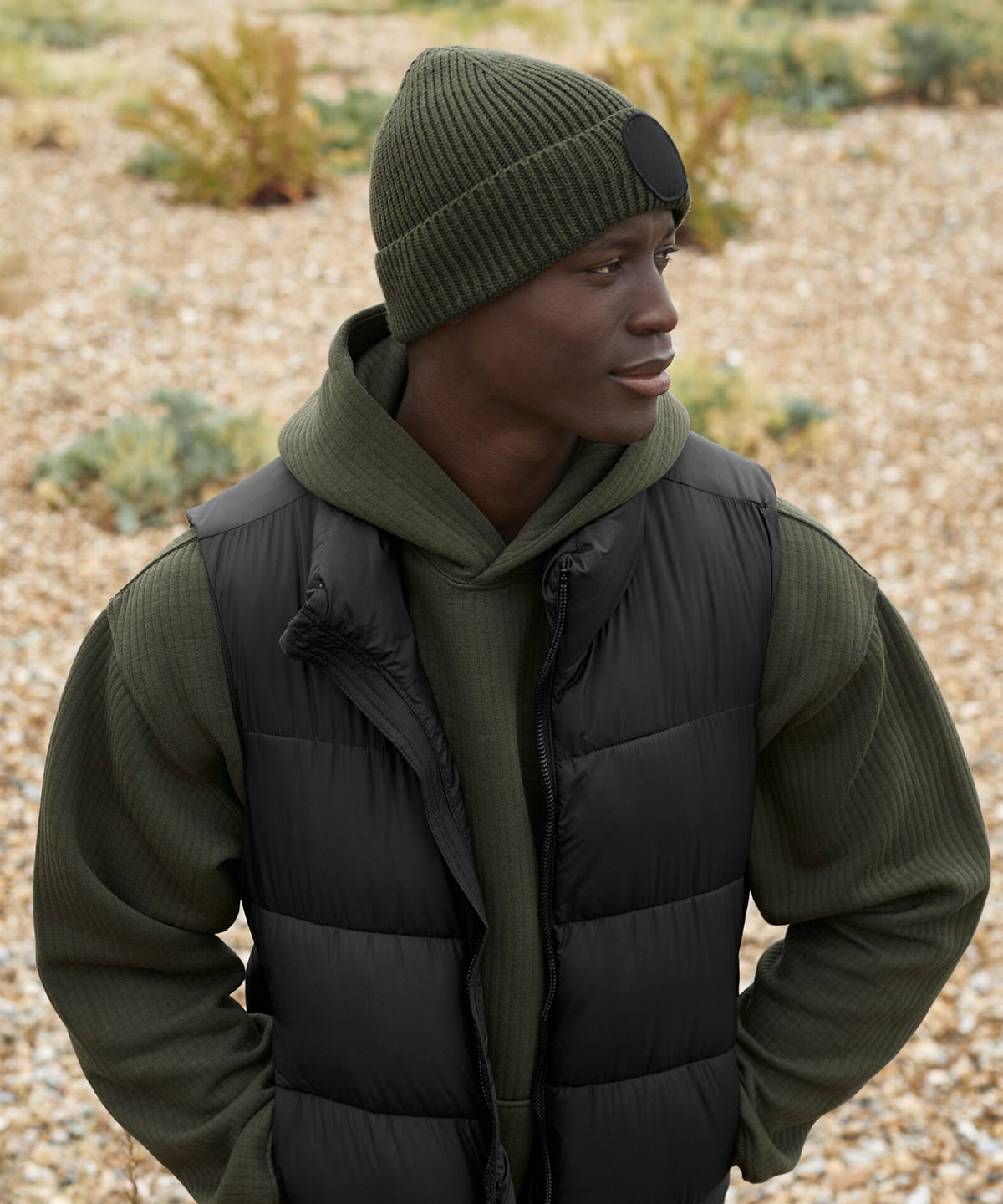 Circular Fashion Patch Beanie