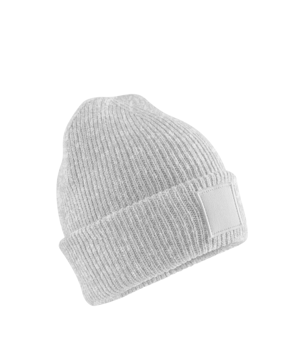 Kids Deep Cuffed Tonal Patch Beanie - Image 3