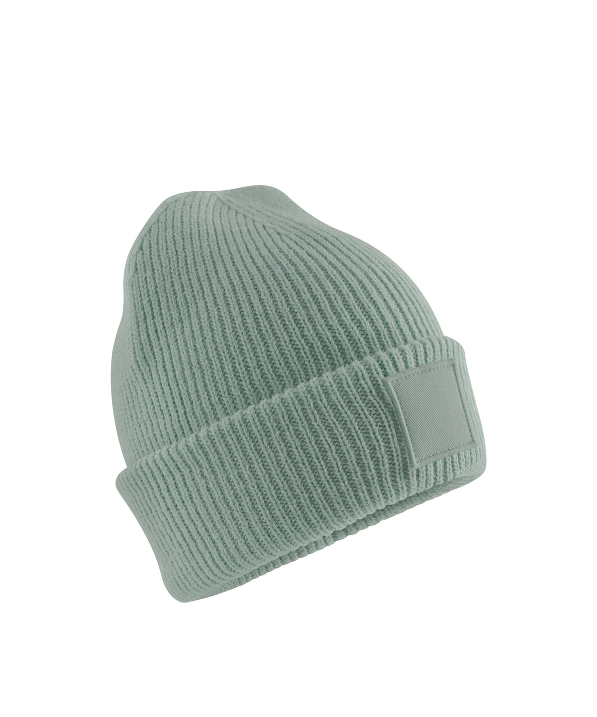 Kids Deep Cuffed Tonal Patch Beanie - Image 4