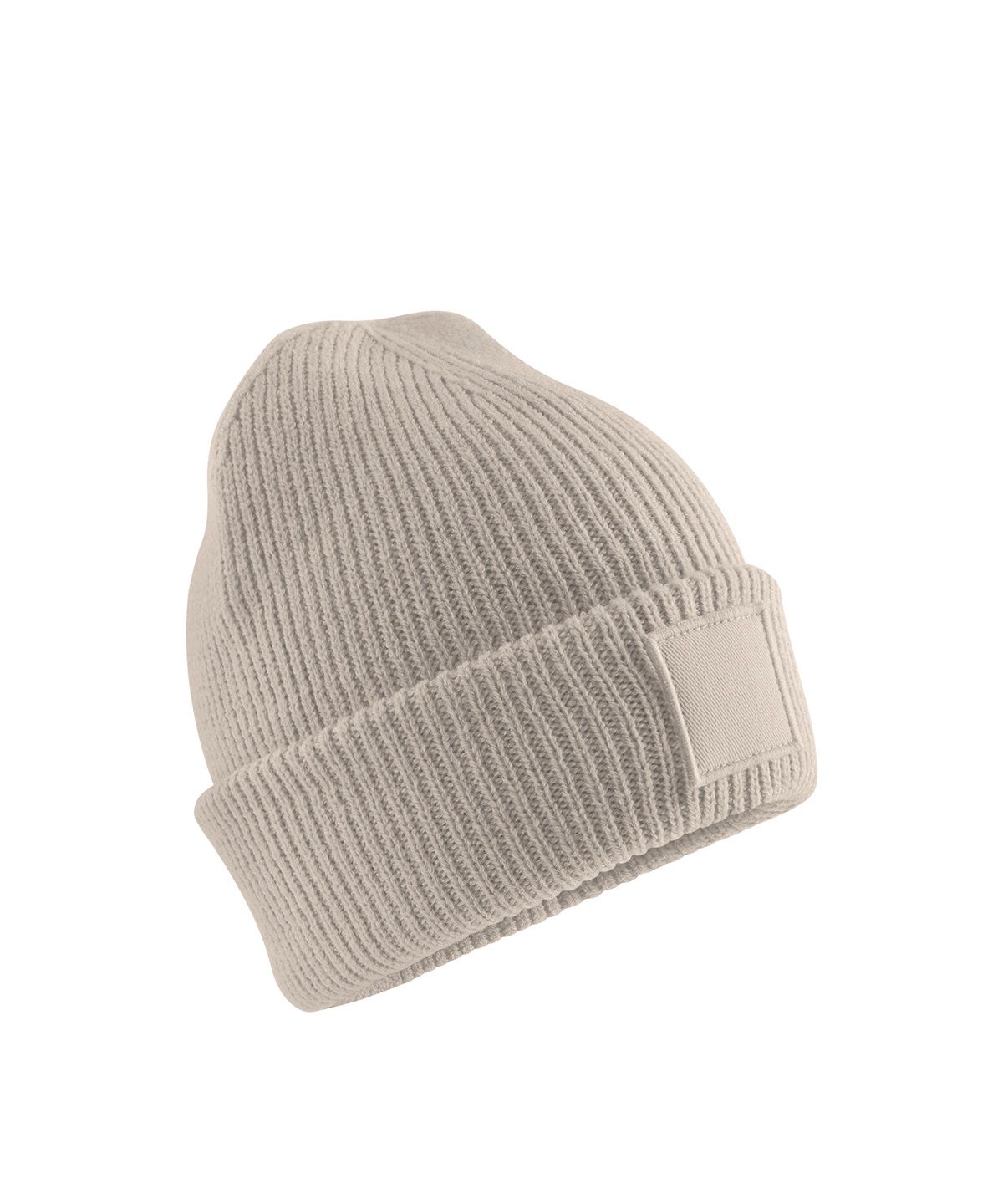 Kids Deep Cuffed Tonal Patch Beanie - Image 5